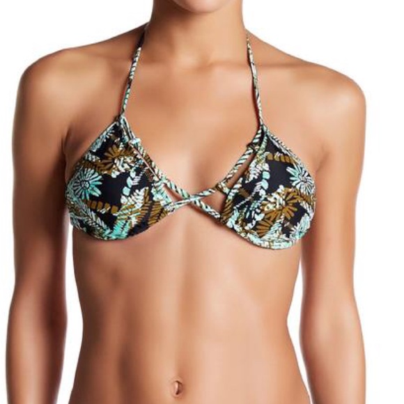 Volcom Other - Volcom Women’s Running Spirit Triangle Bikini Top